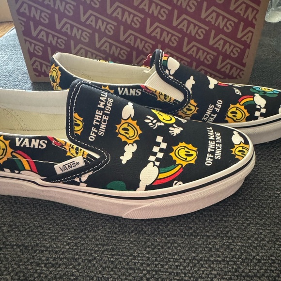 Vans Classic Slip-On Smiley Graphics - Picture 3 of 6